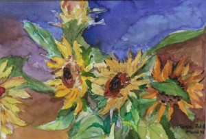 2003 First Sunflowers