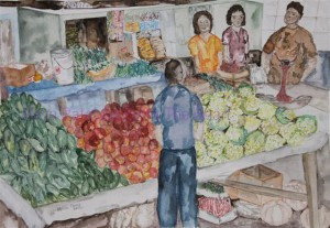 2011 Central Market Vegetable Shopping