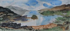 2016 Glenfinnan, West Highlands 22x49cm