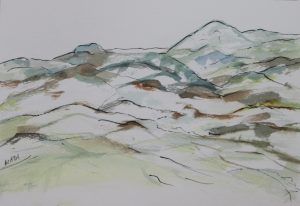 2016 Mountain Top 17x25cm