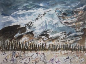 2016 Ship Wreck 29x39cm