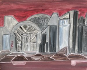 Charing-Cross-Modernized-40x50cm-1